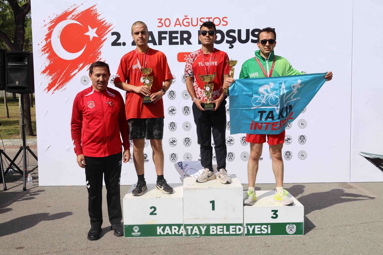 Karatay’da Zafer Koşusu tamamlandı! İşte kürsüye çıkan isimler 11